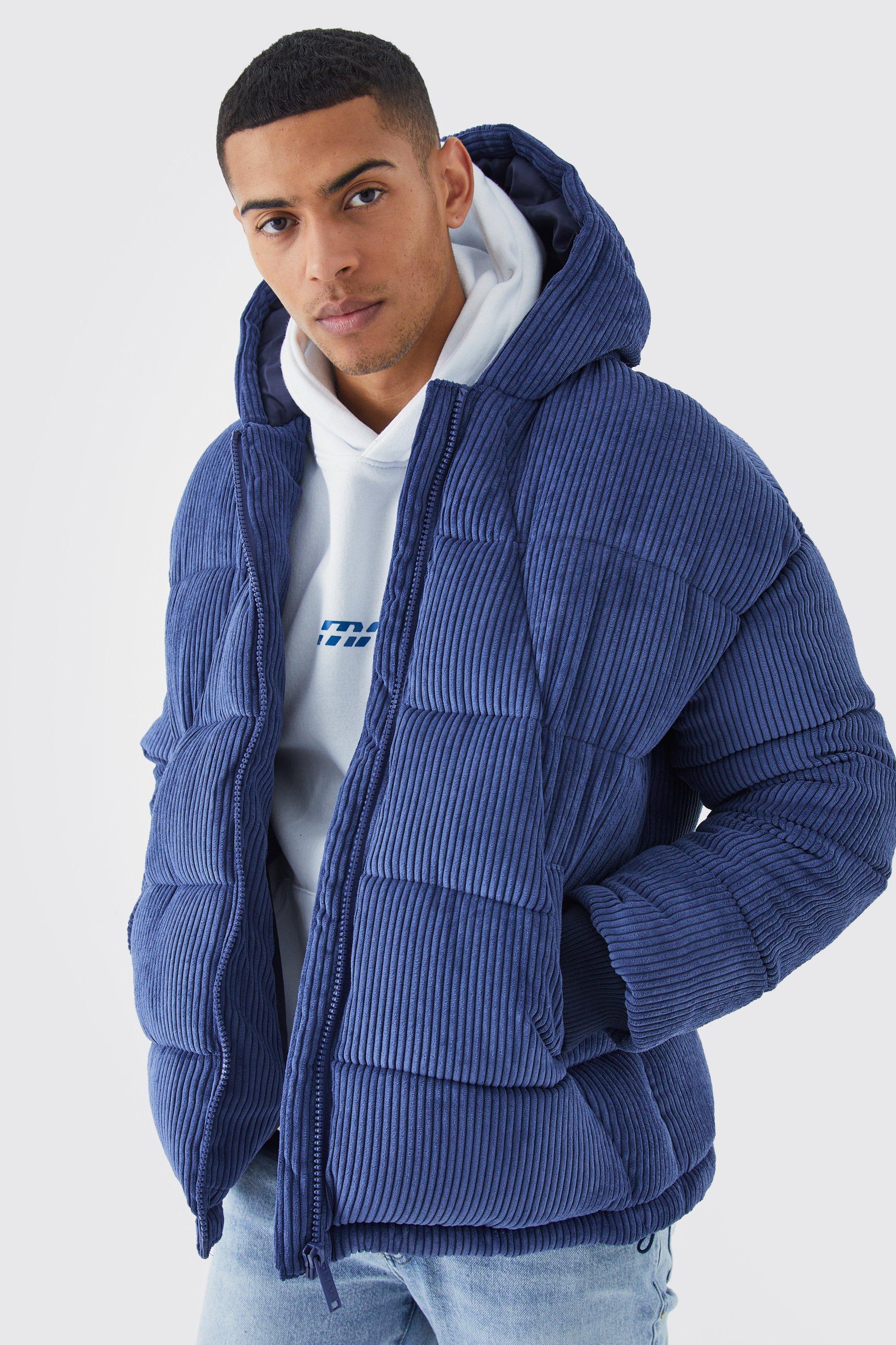 Pale blue best sale puffer coat